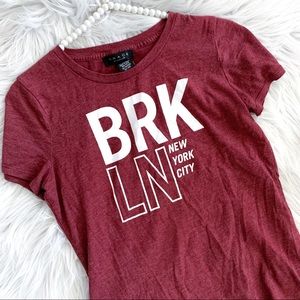 GRACE- Brooklyn NY Graphic Tee Size S